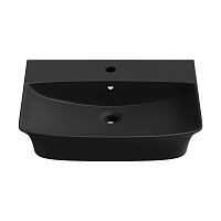 Настенная или накладная раковина Lavinia Boho Bathroom Sink 33311082, 55*42 (матовый черный)